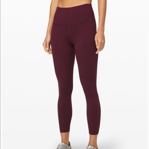 Lululemon wunder under  leggings